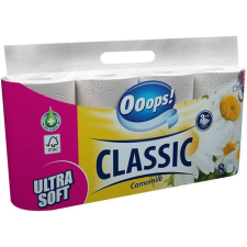Ooops! Classic kistekercses toalettpapír 3 rétegű, 8 tekercs kamilla (KHHVP062) (KHHVP062) higiéniai papíráru