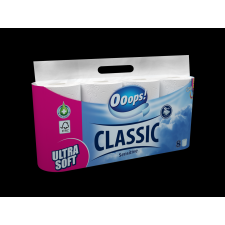  Ooops! Classic toalettpapír 8 tekercs 3 rétegű Sensitive higiéniai papíráru