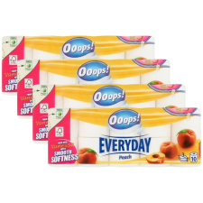 Ooops! Everyday Barack 3 rétegű Toalettpapír 4x10 tekercs higiéniai papíráru