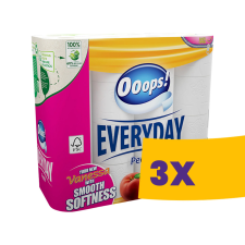 Ooops! Everyday WC papír Barack - 3 rétegű, 32 tekercs (Karton - 3 csomag) higiéniai papíráru