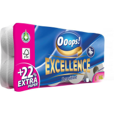 Ooops Toalettpapír, 3 rétegű, kistekercses, 8 tekercs, OOOPS &quot;Excellence&quot; higiéniai papíráru