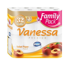 Ooops! Vanessa toalettpapír 3 rétegű, 32 tekercses (KTC3001479) (KTC3001479) higiéniai papíráru