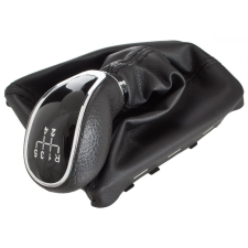  Opel Astra IV J 2009- FEKETE sebességváltó gomb + 5-SEBESSÉGES Váltószoknya váltógomb