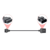 Opel/GM átalakító kábel 10pin -> OBD2