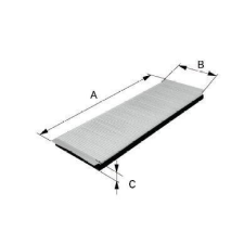  Opel Omega B pollenszűrő (aktív) - Hart (CUK3059) autóalkatrész