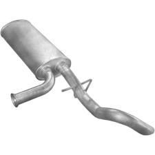  Opel, Renault, hátsó kipufogódob K21_293ALU autóalkatrész