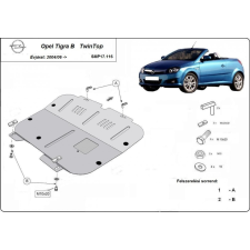  Opel Tigra, 2004/6-2018 - Motorvédő lemez autóalkatrész