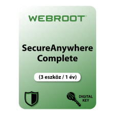 Open Text Corporation Webroot Internet Security Complete (3 eszköz / 1 év) (EU) (Elektronikus licenc) karbantartó program