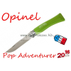  Opinel Pop & Fuchsia Adventurer Zsebkés 8Cm Pengehosszal (001425) - Green Apple