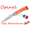  Opinel Pop & Fuchsia Adventurer Zsebkés 8Cm Pengehosszal (001426) - Tangerine