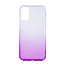  Oppo A96 - Gradient Telefontok - átlátszó/lila átmenetes szilikon tok tok és táska