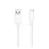OPPO VOOC adatkábel (USB - Type-C, 65W, gyorstöltő, 100cm) FEHÉR (OPPO_DL129_/_D301)