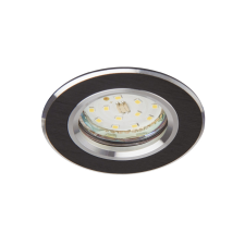  Oprawa Podtynkowa GU10 Halogenowa Wpuszczana Spot Oczko Okrągła Czarna Kobi világítás