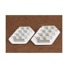 Optikai csalódás fondant kiszúró (rombusz) sütés és főzés