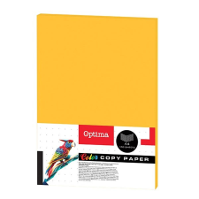 OPTIMA Fénymásolópapír színes OPTIMA A/4 75 g neon narancssárga 100 ív/csomag fénymásolópapír