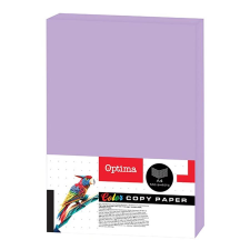 OPTIMA Fénymásolópapír színes OPTIMA A/4 80 g Pastell világoslila 500 ív/csomag fénymásolópapír