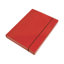 OPTIMA Füzetbox optima a/4 3 cm-es gerinccel piros 22491 füzetbox