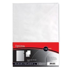 OPTIMA Genotherm OPTIMA A/4 160 mikron víztiszta 10 db/csomag lefűző