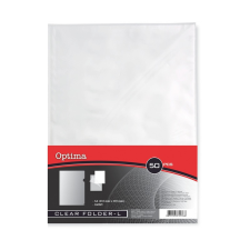 OPTIMA Genotherm optima a/4 160 mikron víztiszta 50 db/csomag lefűző