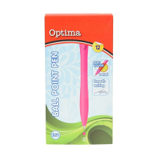 OPTIMA Golyóstoll optima nyomógombos 521 pink 100914 toll