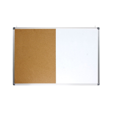 OPTIMA Kombitábla optima parafa mágneses aluminium keret 60x90 cm 22385 parafatábla