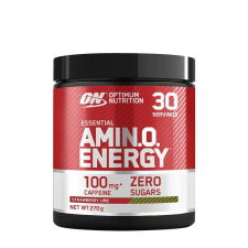 Optimum Nutrition Essential AmiN.O. Energy™ - Aminosav (270 g, Eper Lime) vitamin és táplálékkiegészítő