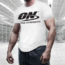 Optimum Nutrition Póló True Strength White S