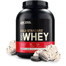 Optimum Nutrition Protein 100% Whey Gold Standard 910 g, cookies reform élelmiszer