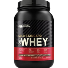 Optimum Nutrition Protein 100% Whey Gold Standard 910 g, tejcsokoládé vitamin és táplálékkiegészítő