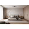Optonica 19008 LED Ceiling Lamp CCT 45W Black Dimmable + Remote Control