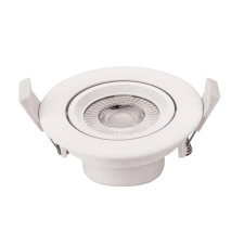 Optonica 3286 7W LED COB spot lámpa kerek billenthető AC100-240V 525LM 2700K világítás