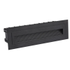 Optonica 7501 LED Step Light Rectangular Black