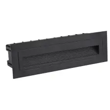 Optonica 7501 LED Step Light Rectangular Black kültéri világítás