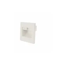 Optonica 7560 LED Step Light Square 1W 4000K IP20 White + Sensor kültéri világítás