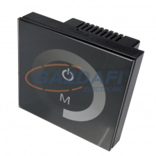 Optonica AC6318 LED fali vezérlő dimmer 120-240W 12-24V IP20 85x85x40mm villanyszerelés