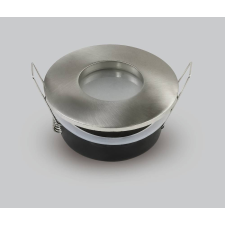 Optonica Beépíthető, kerek spot lámpatest, alumínium, GU10-es foglalattal, fekete, maximum 35W IP65 világítás