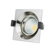 Optonica Beépíthető Mélysugárzó COB LED Inox 8W 640lm 2700K meleg fehér 3225 világítás