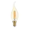 Optonica C35 LED Vintage Filament Gyertya Izzó E14 4W 400lm 2500K meleg fehér 1491
