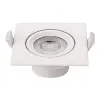 Optonica COB LED süllyeszthető spot lámpatest/négyzet/5W/meleg fehér/CB3269