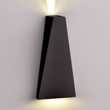 Optonica Fekete fali lámpa, CREE 230V, 6W,305LM,3000K - IP54 világítás