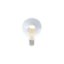 Optonica filament LED izzó ezüst E27 7W 800lm 1800K meleg fehér G95 1888 izzó
