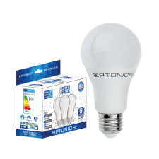 Optonica LED gömb, E27, A60, 12W, 230V, fehér fény - 3 db izzó