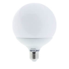 Optonica LED gömb, E27, G125, 15W, semlegesfehér fény izzó