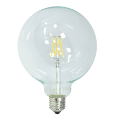 Optonica LED gömb, E27, G125, 4W,400LM, meleg fehér fény, FILAMENT izzó