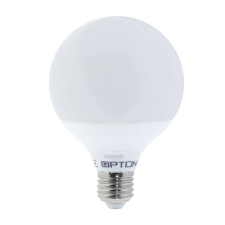 Optonica LED gömb, E27, G95, 12W, 230V, meleg fehér fény - dimmelhető izzó