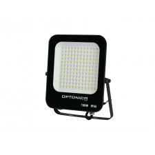 Optonica LED reflektor, 100W, 9000lm, AC230V, fekete ház, 90° IP65 6000K kültéri világítás