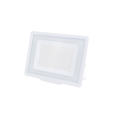 Optonica LED reflektor, 100W, SMD, fehér ház, 8000LM, 230V, 120° , 4500K - IP65 kültéri világítás