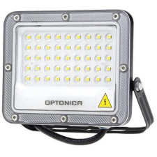 Optonica LED reflektor 30W, SMD fekete, 90°, IP65 fehér fény, 30cm kábellel kültéri világítás