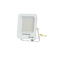 Optonica LED reflektor, 50W, 4500lm, AC230V, fehér ház, 90° IP65 2700K kültéri világítás