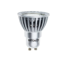 Optonica LED spot GU10, 6W, 230V, COB, meleg fehér fény,50° izzó